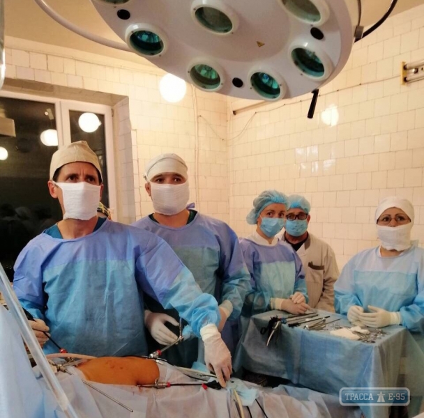 Медики впервые провели в райбольнице на юге Одесской области лапароскопические операции