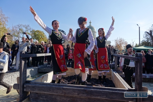 Масштабный фестиваль вина прошел на юге Одесской области
