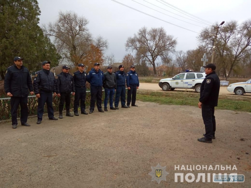 Полиция начала отработку Арцизского района Одесской области (фото)
