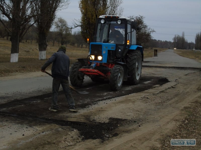 Подрядчики начали ремонт участка трассы Рени-Болград в Одесской области