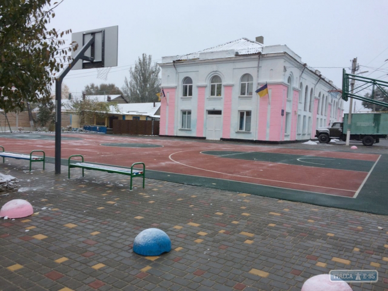 Cовременная баскетбольная площадка открылась в Измаиле на юге Одесщины