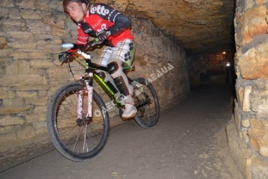 Подземное велоралли пройдет в одесских катакомбах