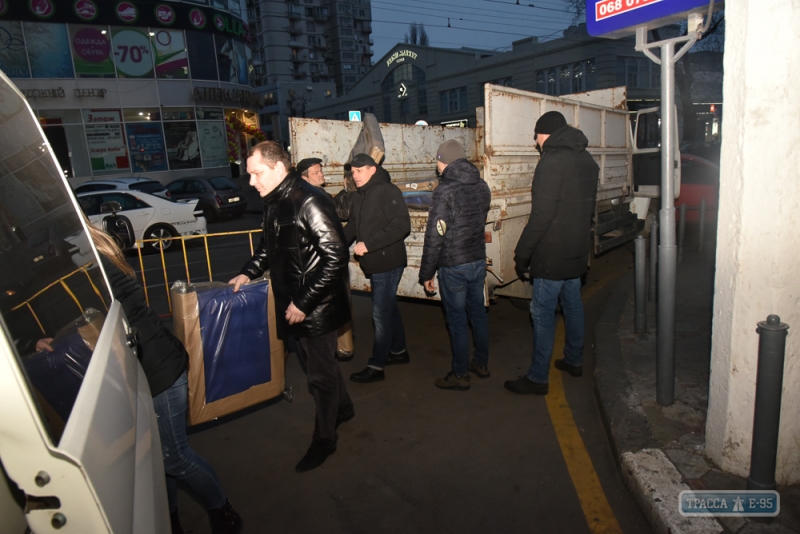 Одесские бизнесмены помогают военным резервистам