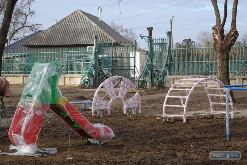 Самая большая детская площадка в райцентре появилась в Болграде 
