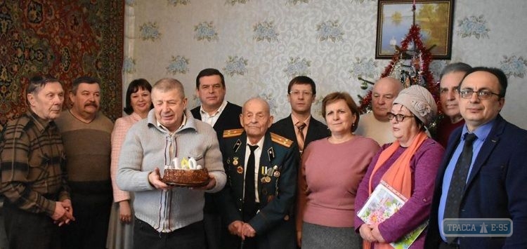 Участник партизанского движения на севере Одесской области отметил вековой юбилей