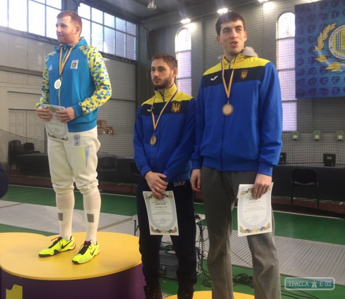 Одесские саблисты завоевали бронзовые медали на Всеукраинском турнире сильнейших