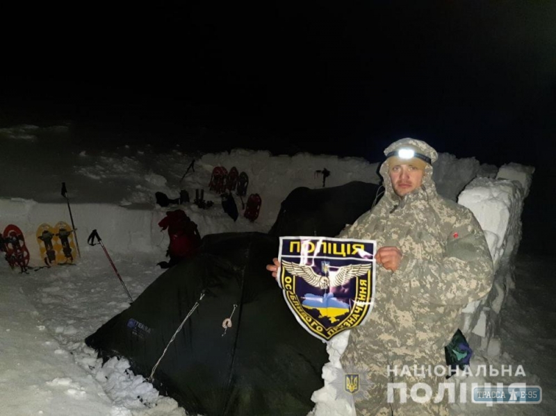 Одесские спецназовцы покорили самые высокие горы Украины