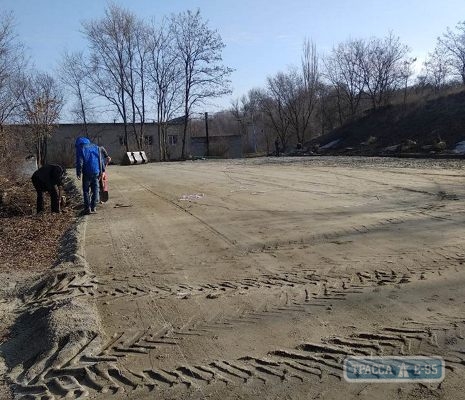 Строительство школьного стадиона стартовало в селе Павловка Арцизского района