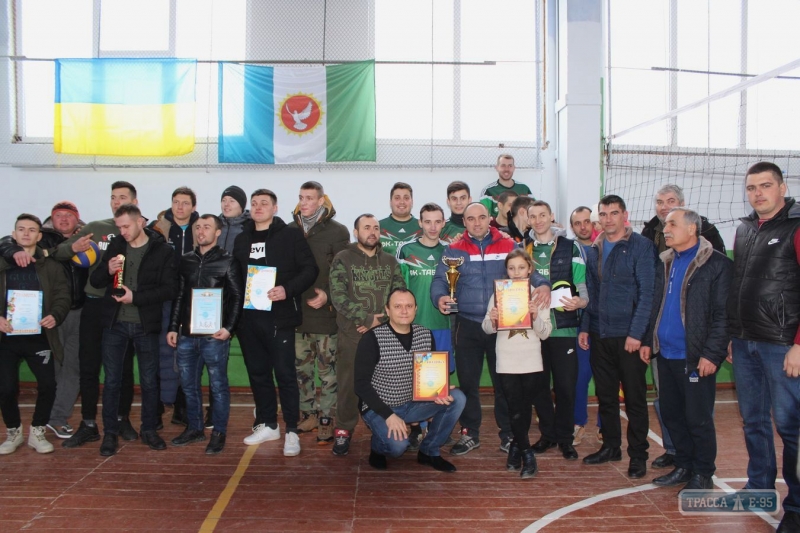 Открытый зимний турнир по волейболу состоялся в Болградском районе 