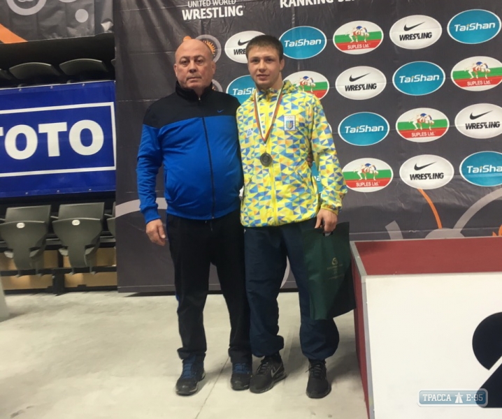 Спортсмен из Одесской области завоевал бронзу на рейтинговом турнире в Болгарии по вольной борьбе