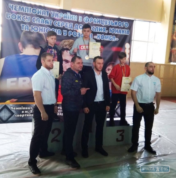 Сборная Одесской области привезла 16 медалей с соревнований по французскому боксу
