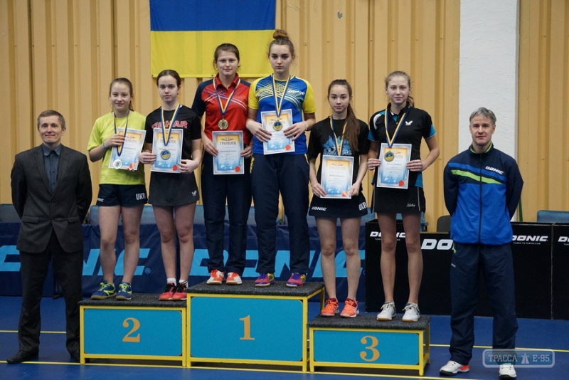 Одесситка стала чемпионкой Украины по настольному теннису