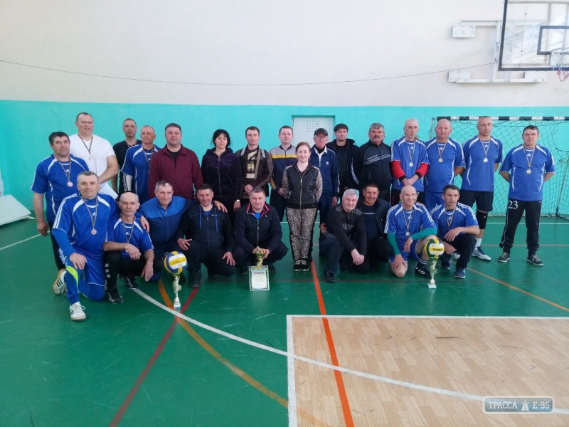 Межрайонный волейбольный турнир среди команд ветеранов состоялся на севере Одесской области