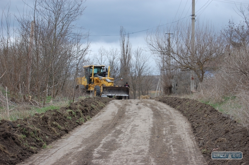 Сельсовет в Ананьевском районе Одесщины начал дорожные работы стоимостью 1,5 млн грн
