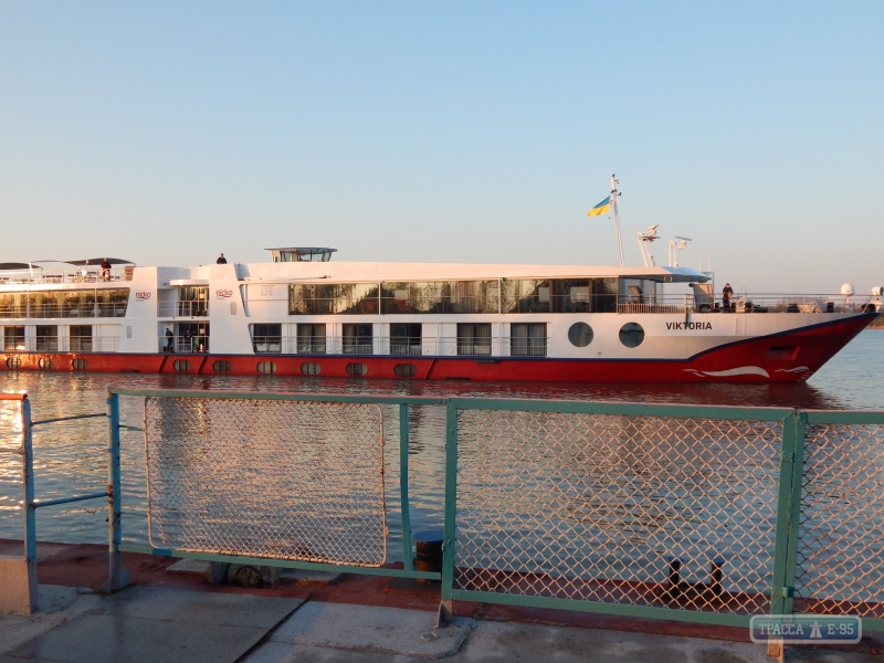 Морской порт в Вилково принял первое в новом круизном сезоне пассажирское судно