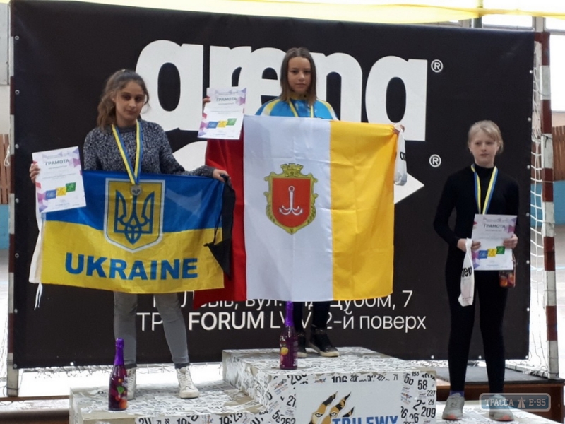 Одесские спортсмены завоевали три золотые медали на всеукраинских соревнованиях по триатлону