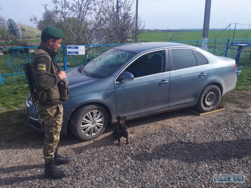 Пограничники Одесской области задержали автомобиль, угнанный три года назад в Румынии