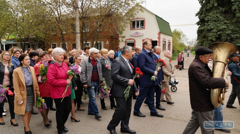 Жители Любашевки на севере Одесщины отметили 74-ю годовщину Победы во II мировой войне (фото, видео)