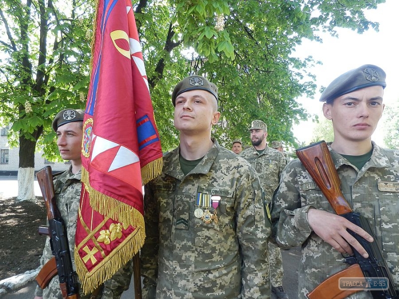 Девятый мотопехотный батальон 59-й бригады отпраздновал свое пятилетие в Кодыме