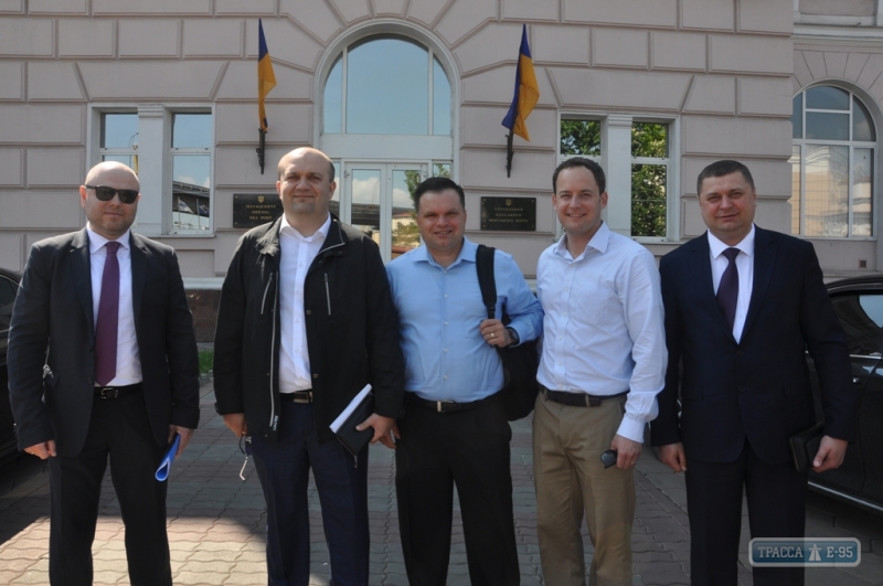 Представители Береговой охраны США снова посетили Одесский порт