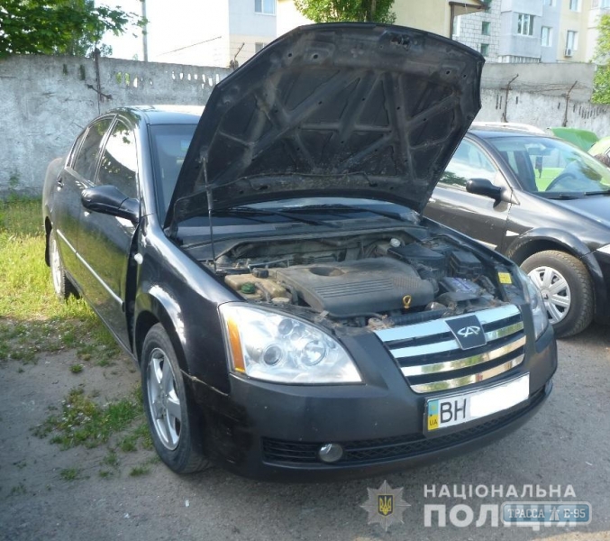 Сотрудники сервисного центра МВД в Белгороде-Днестровском обнаружили автомобиль, причастный к ДТП