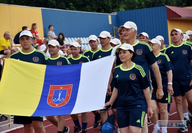 Депутаты всех уровней приехали в Черноморск для участия во Всеукраинской спартакиаде (фото)