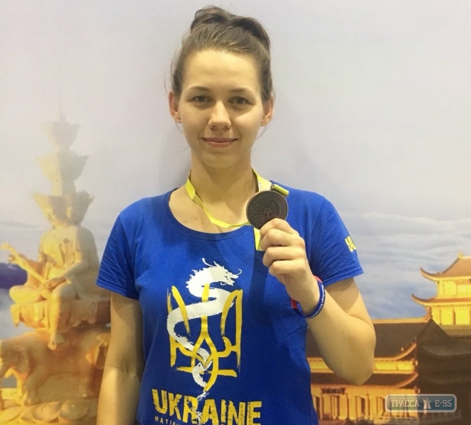 Одесситка завоевала бронзовую медаль на чемпионате мира по традиционному ушу