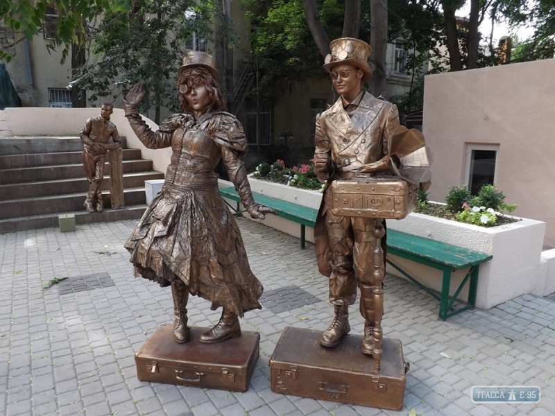 Фестиваль живых скульптур впервые прошел в Одессе (фото)