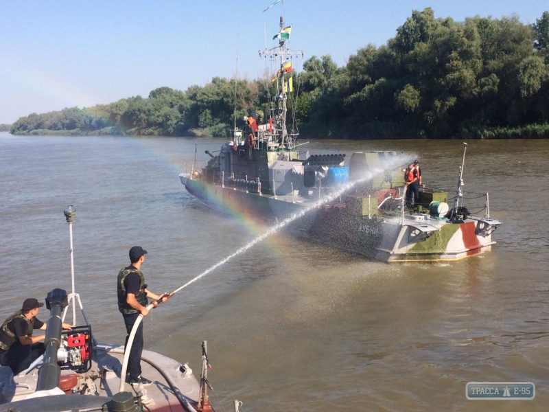 «Си Бриз - 2019»: морские пограничники отработали комплекс задач на реке Дунай