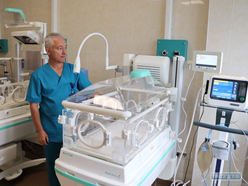 Одесская детская больница получила новейшее реанимационное оборудование