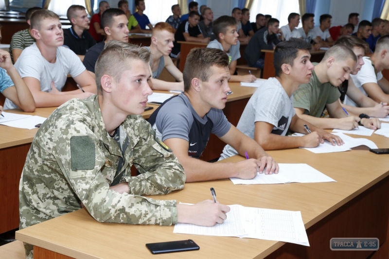 Вступительная кампания стартовала в Одесской Военной академии