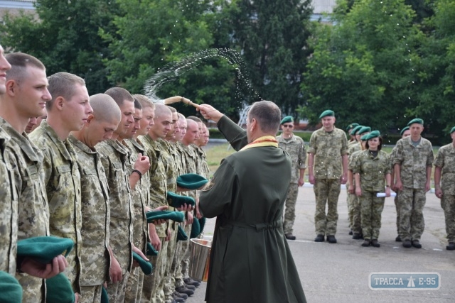 Молодое пополнение военнослужащих прибыло в Подольский погранотряд