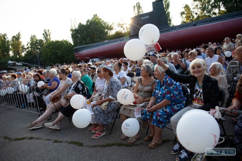 Душевный праздник для одесситов состоялся в Киевском районе