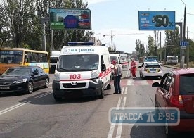 Скорая помощь сбила пешехода в Одессе