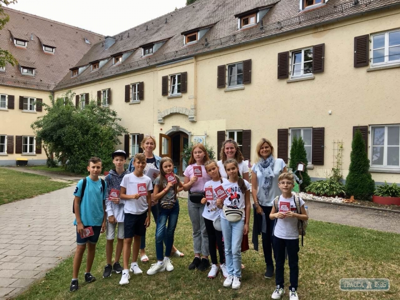 Одесские школьники отправились в Германию в рамках международного проекта 