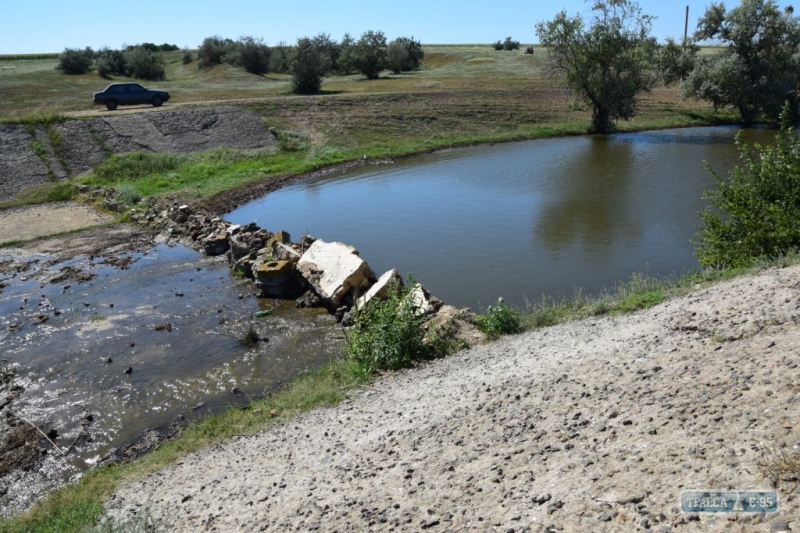 Жители Введенки Саратского района опасаются, что их село смоет водой