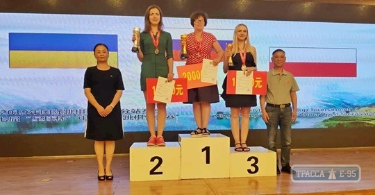 Одесситка завоевала второе место на Кубке мира по международным шашкам