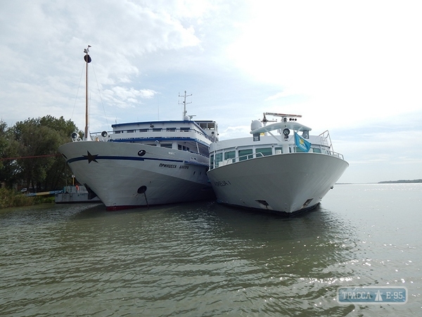 Сразу три круизных судна посетили порт Усть-Дунайск на юге Одесской области