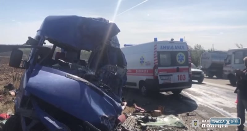 Полиция: смертельное ДТП на Одесщине произошло по вине водителя автоцистерны, он задержан
