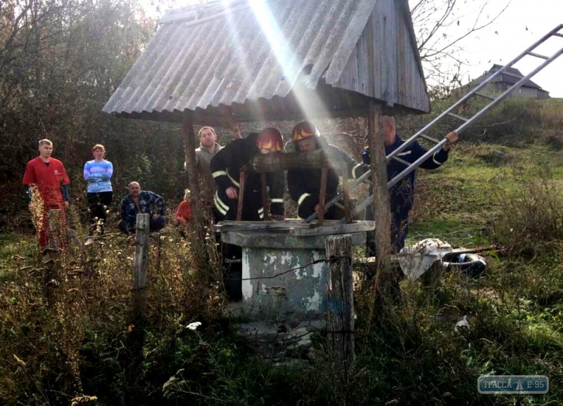 Пенсионерка упала в придорожный пятиметровый колодец в Подольском районе Одесской области