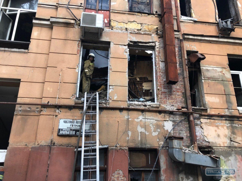 Установлены личности трех жертв пожара в Одесском колледже