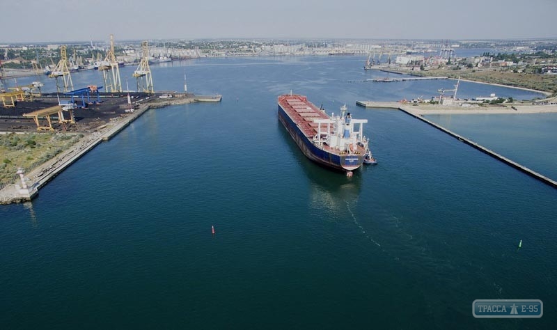 Грузооборот порта «Черноморск» впервые превысил 25 млн тонн