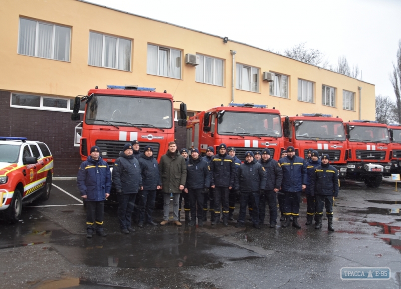 Одесские спасатели получили новые машины