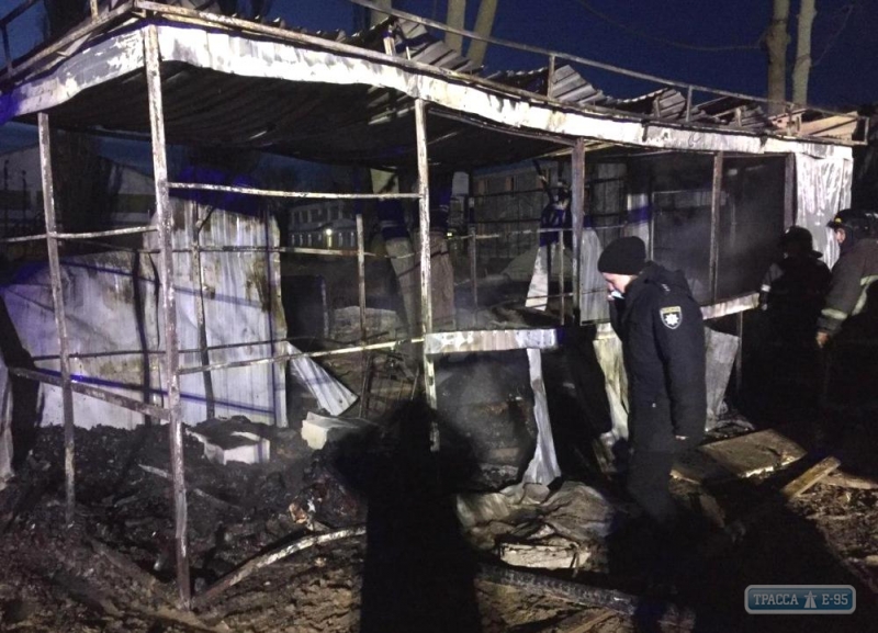 Три человека погибли при пожаре под Одессой