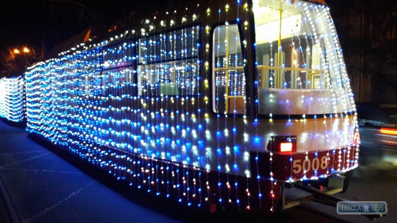 Праздничный парад трамваев пройдет в Одессе на Рождество 