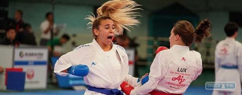 Одесская каратистка Анжелика Терлюга завоевала путевку на Олимпиаду