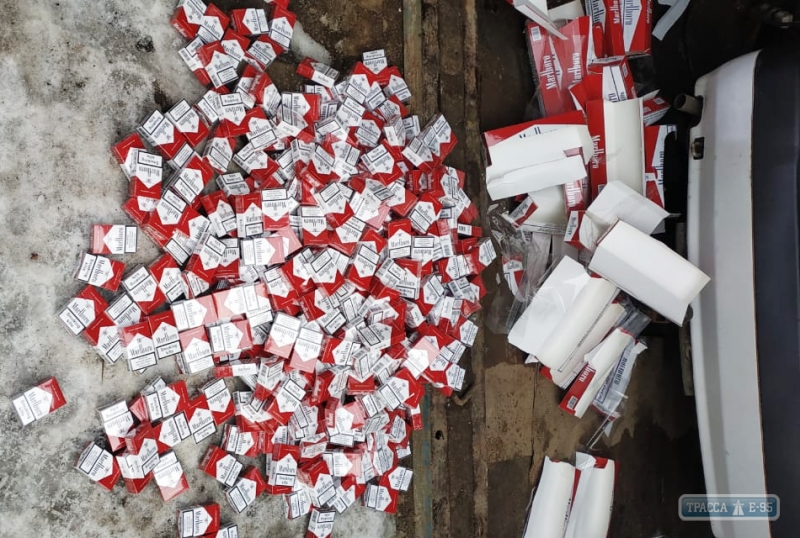 Пограничники изъяли контрафактные сигареты на 20 млн. Видео