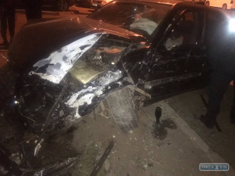 Пьяный водитель разбил 5 машин в Одессе