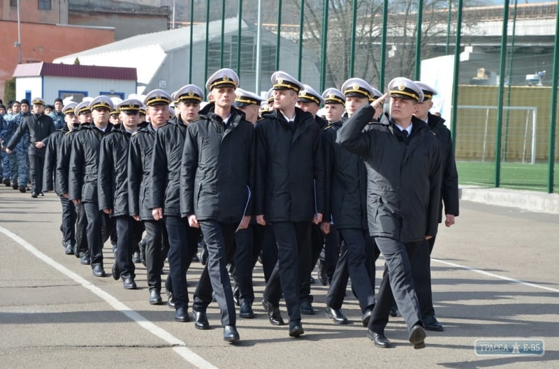 Выпуск старшин ВМС Украины состоялся в Одессе. Фото