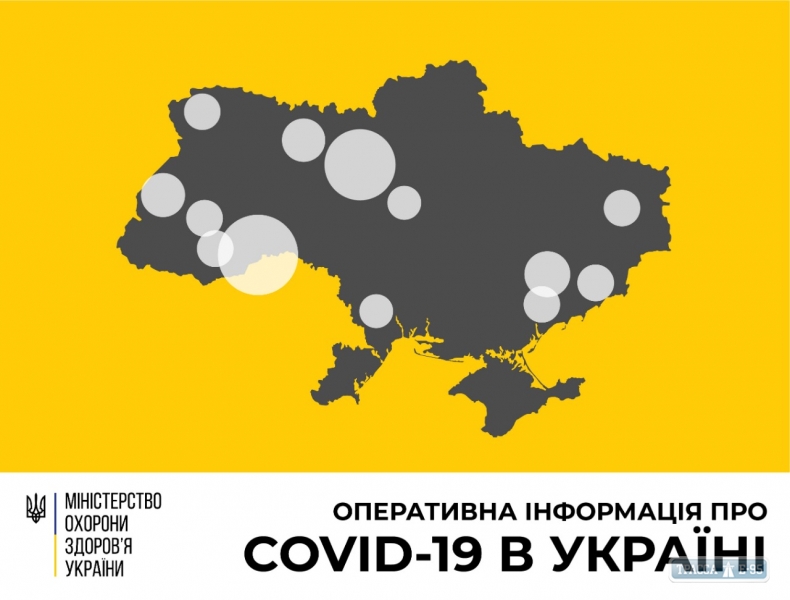 МОЗ подтвердило первый в Одесской области случай COVID-19
